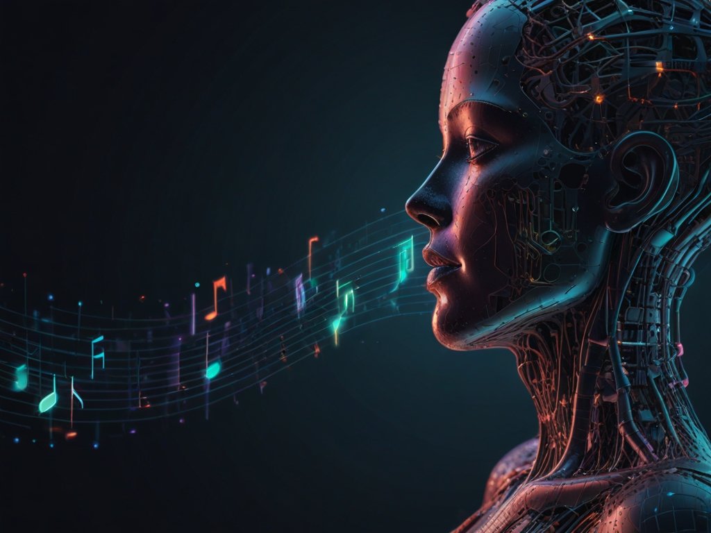 Illustration of Music AI